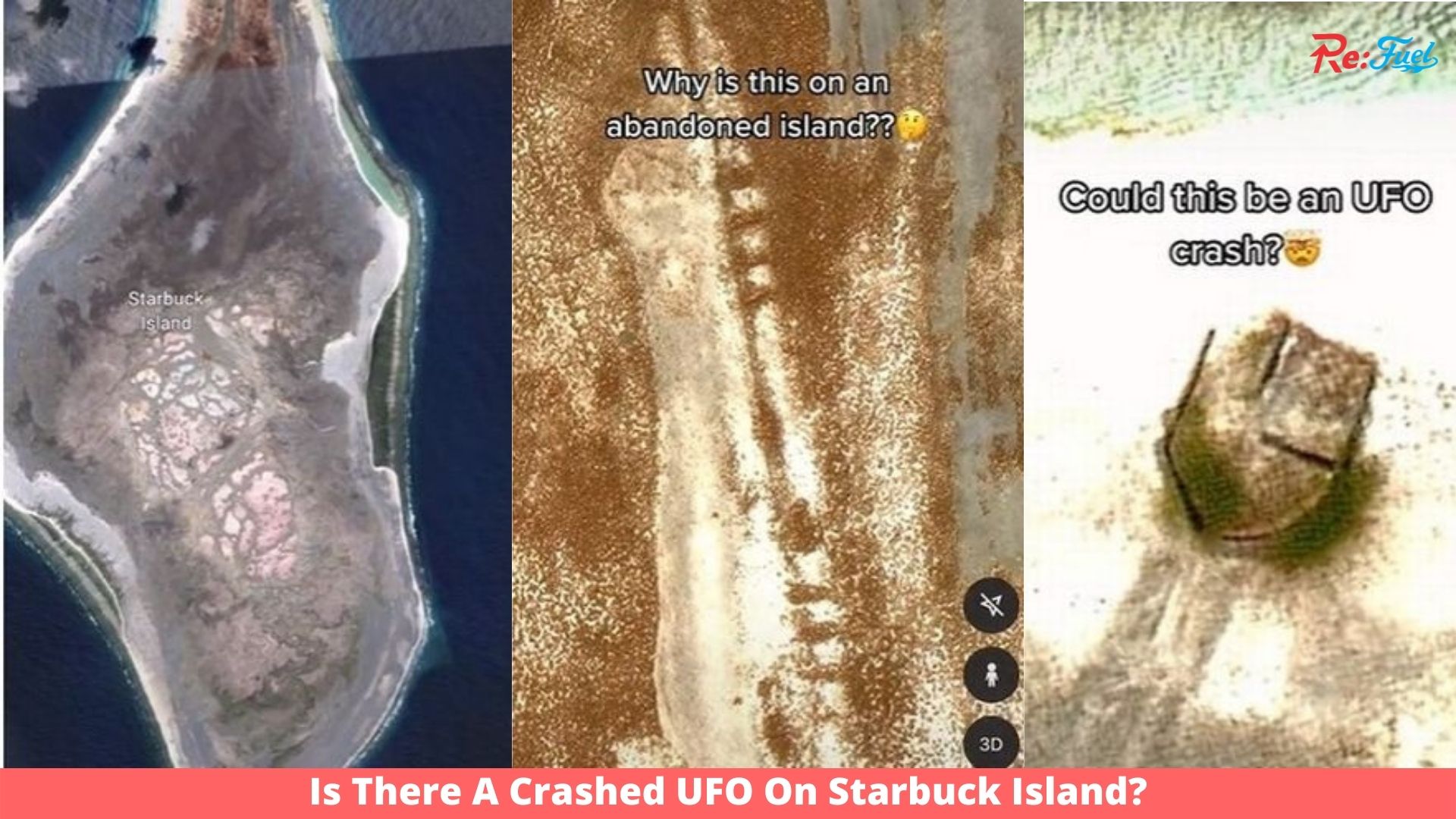 Is There A Crashed UFO On Starbuck Island?