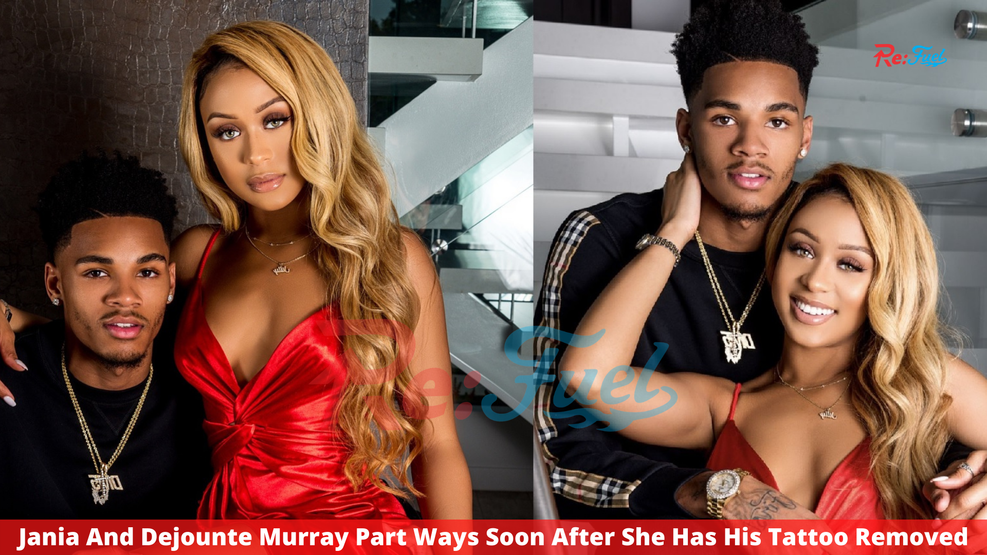 Jania And Dejounte Murray Part Ways Soon After She Has His Tattoo Removed