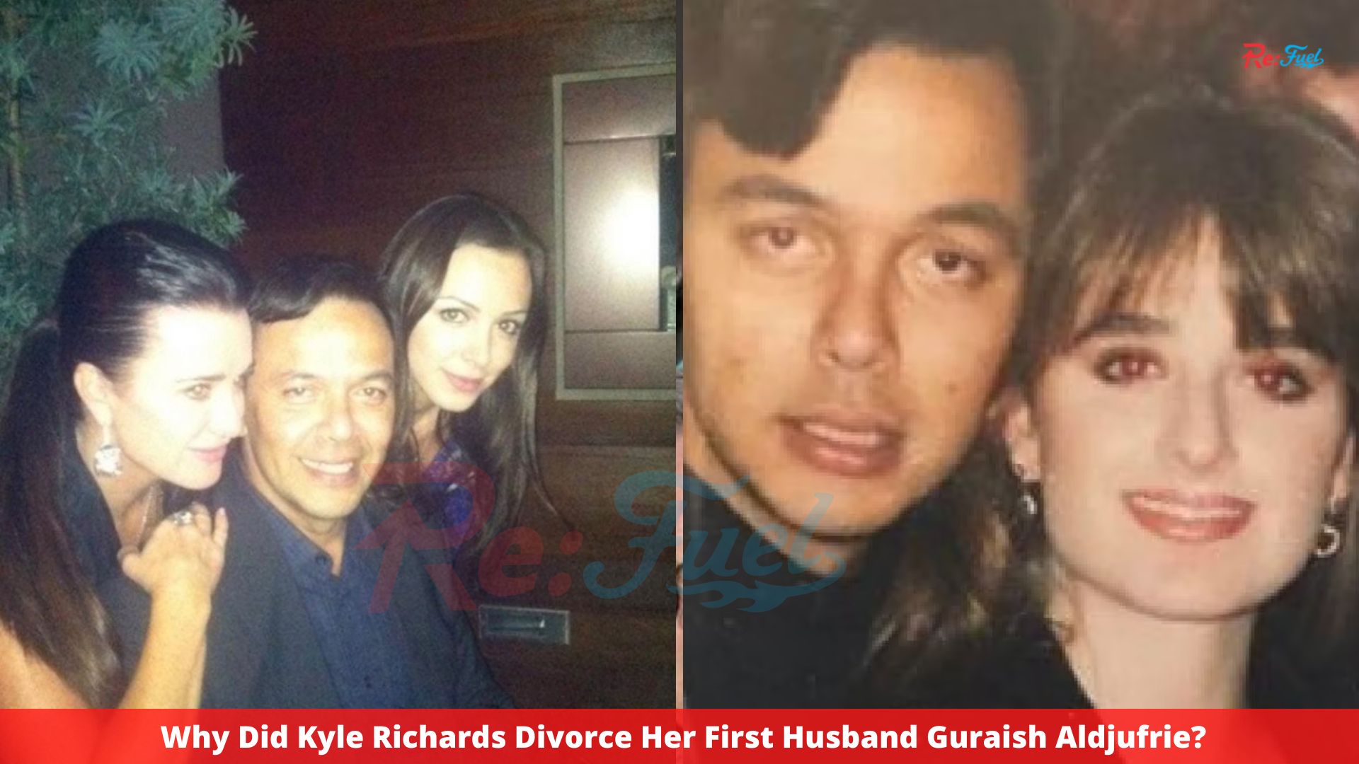 Why Did Kyle Richards Divorce Her First Husband Guraish Aldjufrie?