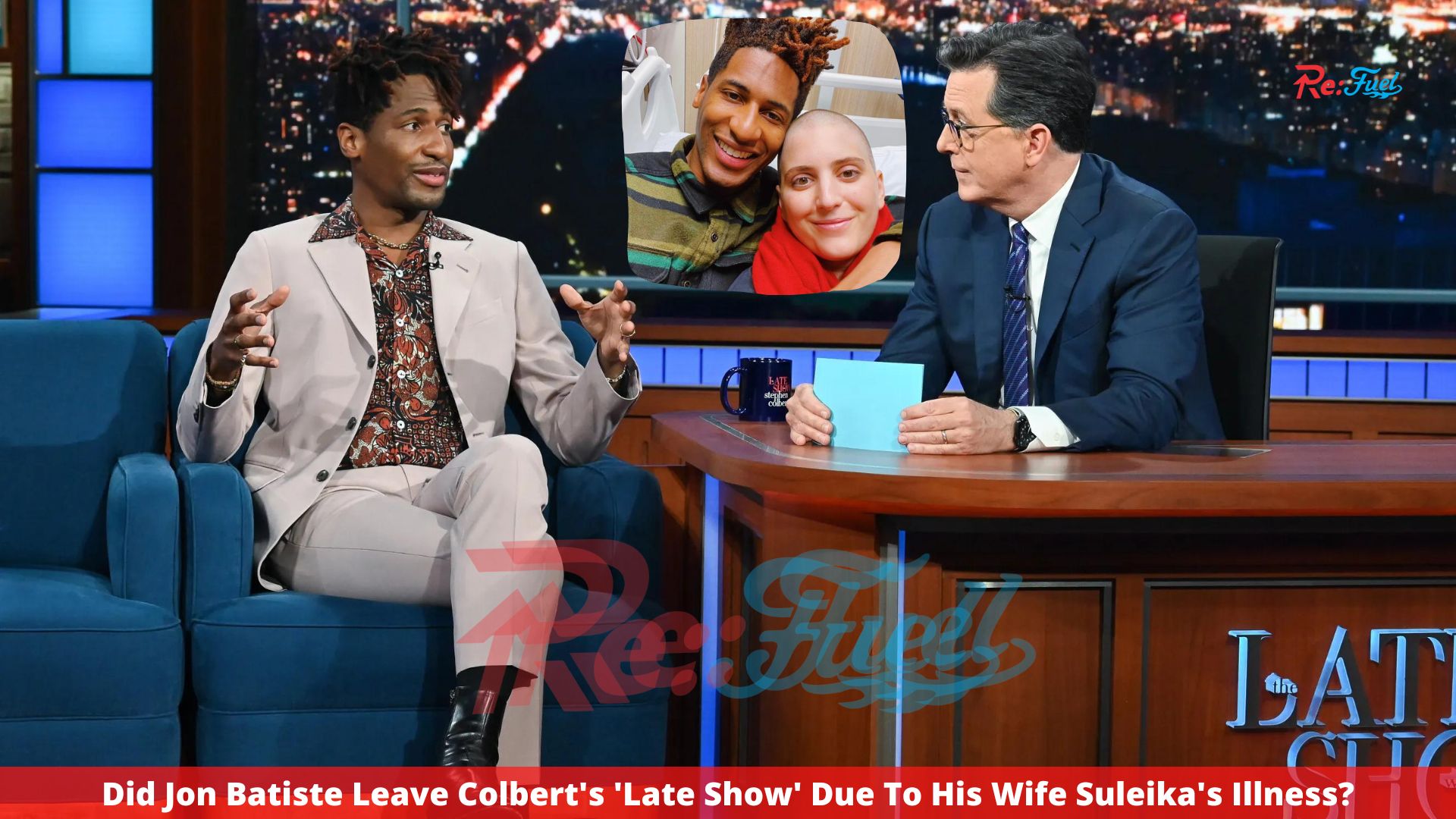 Did Jon Batiste Leave Colbert's 'Late Show' Due To His Wife Suleika's Illness?