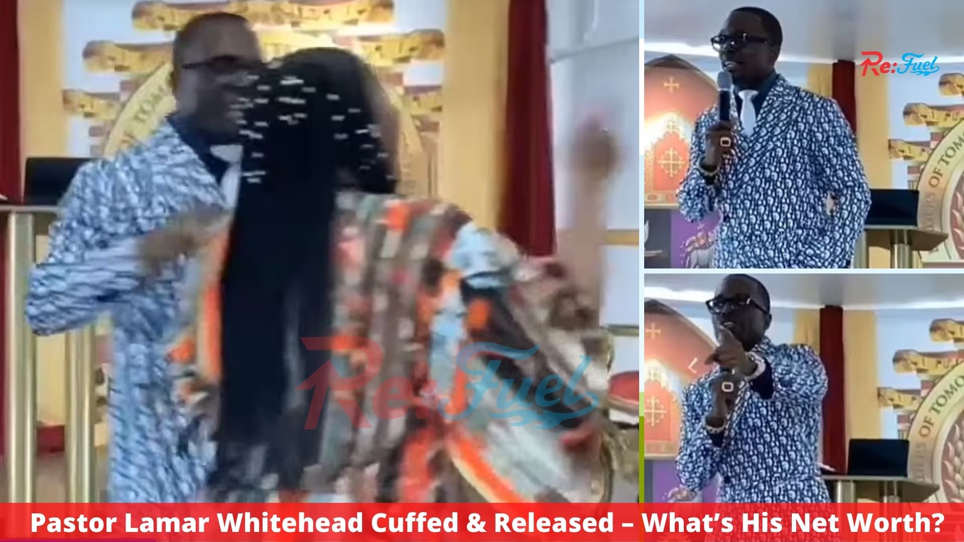 Pastor Lamar Whitehead Cuffed & Released - What's His Net Worth?