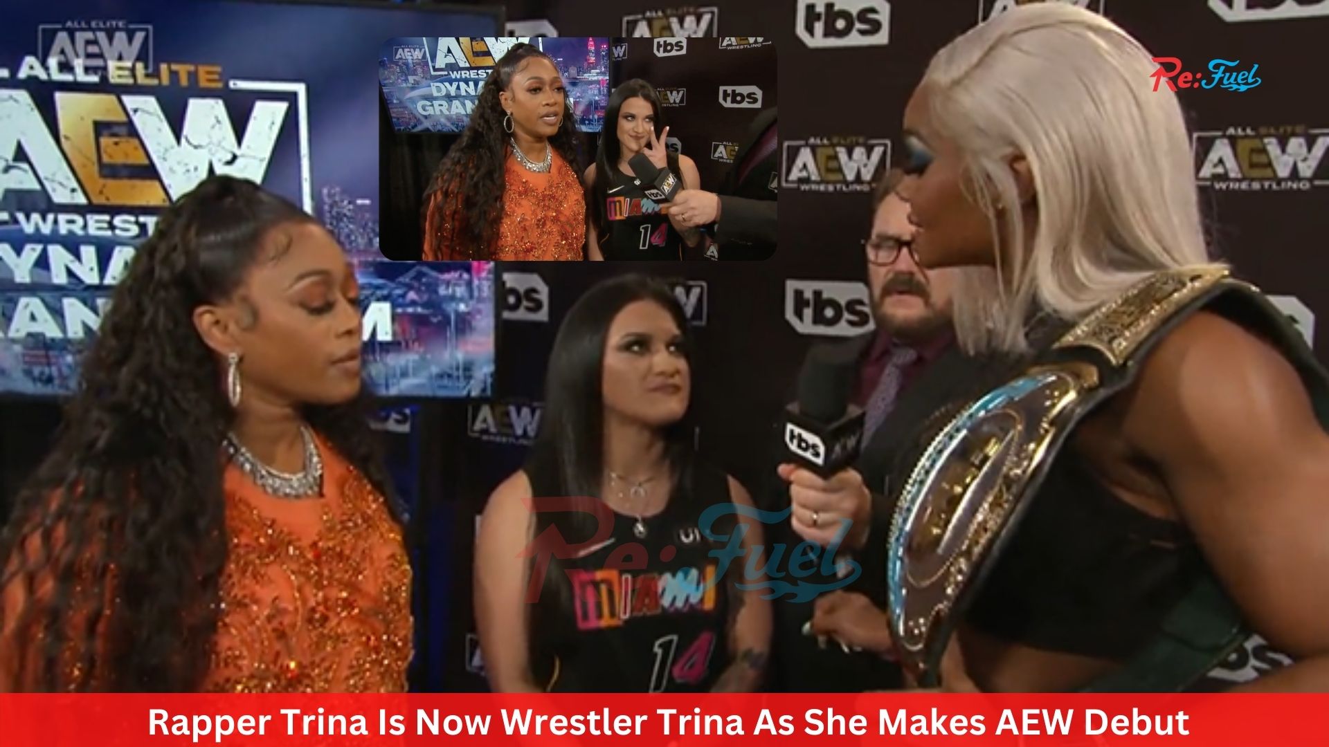 Rapper Trina Is Now Wrestler Trina As She Makes AEW Debut