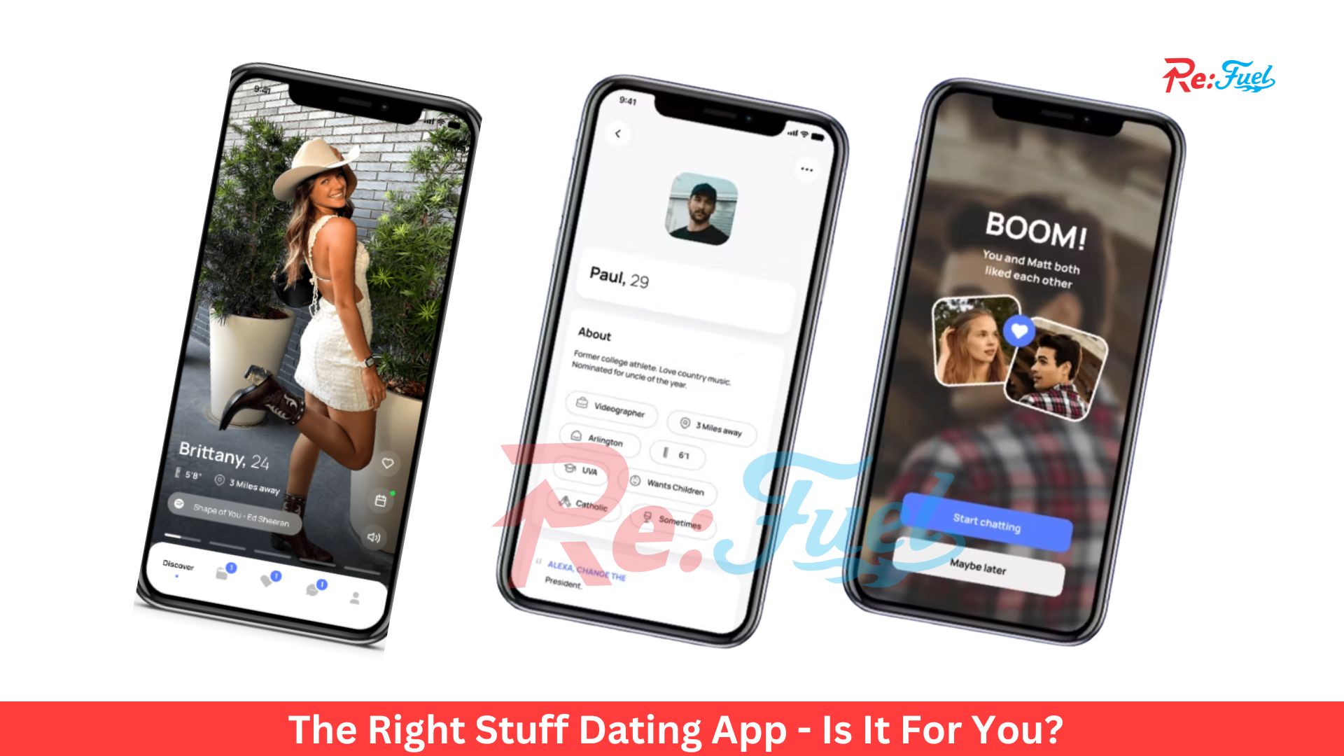 The Right Stuff Dating App - Is It For You?