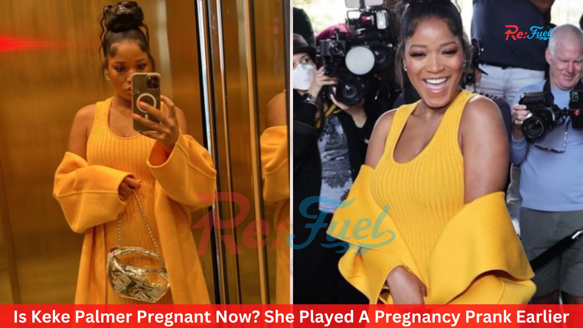 Is Keke Palmer Pregnant Now? She Played A Pregnancy Prank Earlier