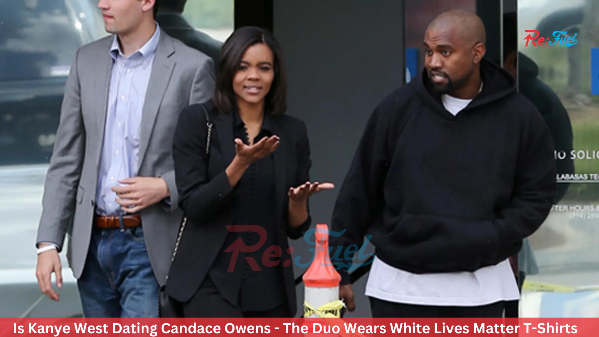 Is Kanye West Dating Candace Owens - The Duo Wears White Lives Matter T-Shirts