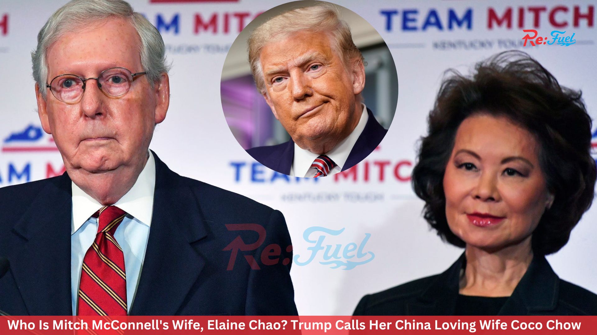 Who Is Mitch McConnell's Wife, Elaine Chao? Trump Calls Her China Loving Wife Coco Chow