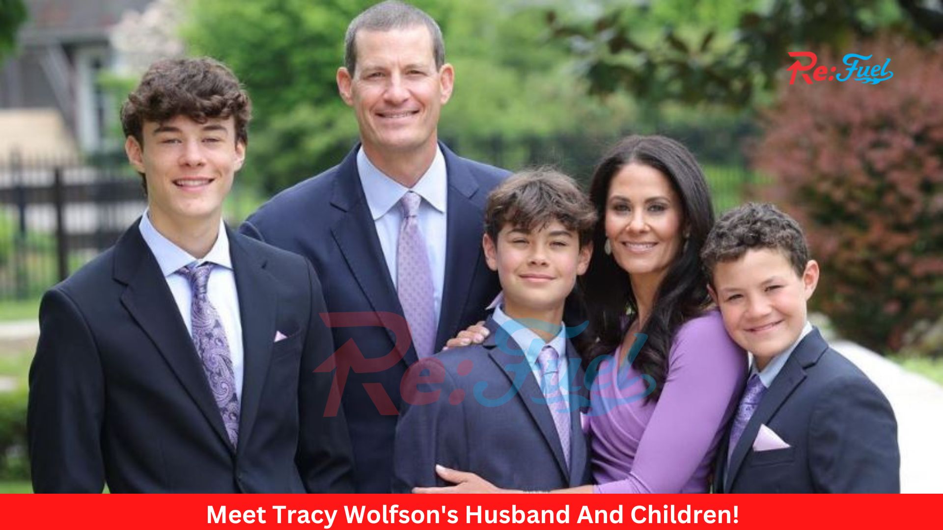 Meet Tracy Wolfson's Husband And Children!