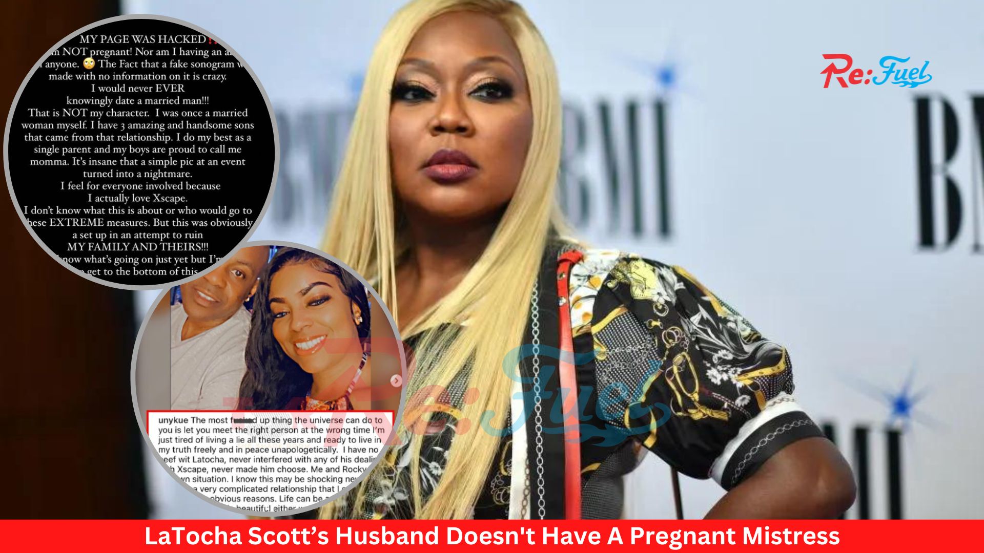 LaTocha Scott’s Husband Doesn't Have A Pregnant Mistress