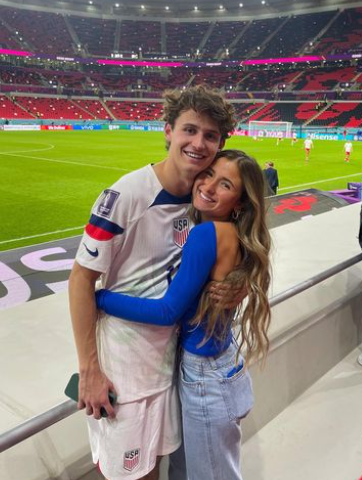 Who is Brendan Aaronson's Girlfriend? Relationship Details With Milana D’Ambra