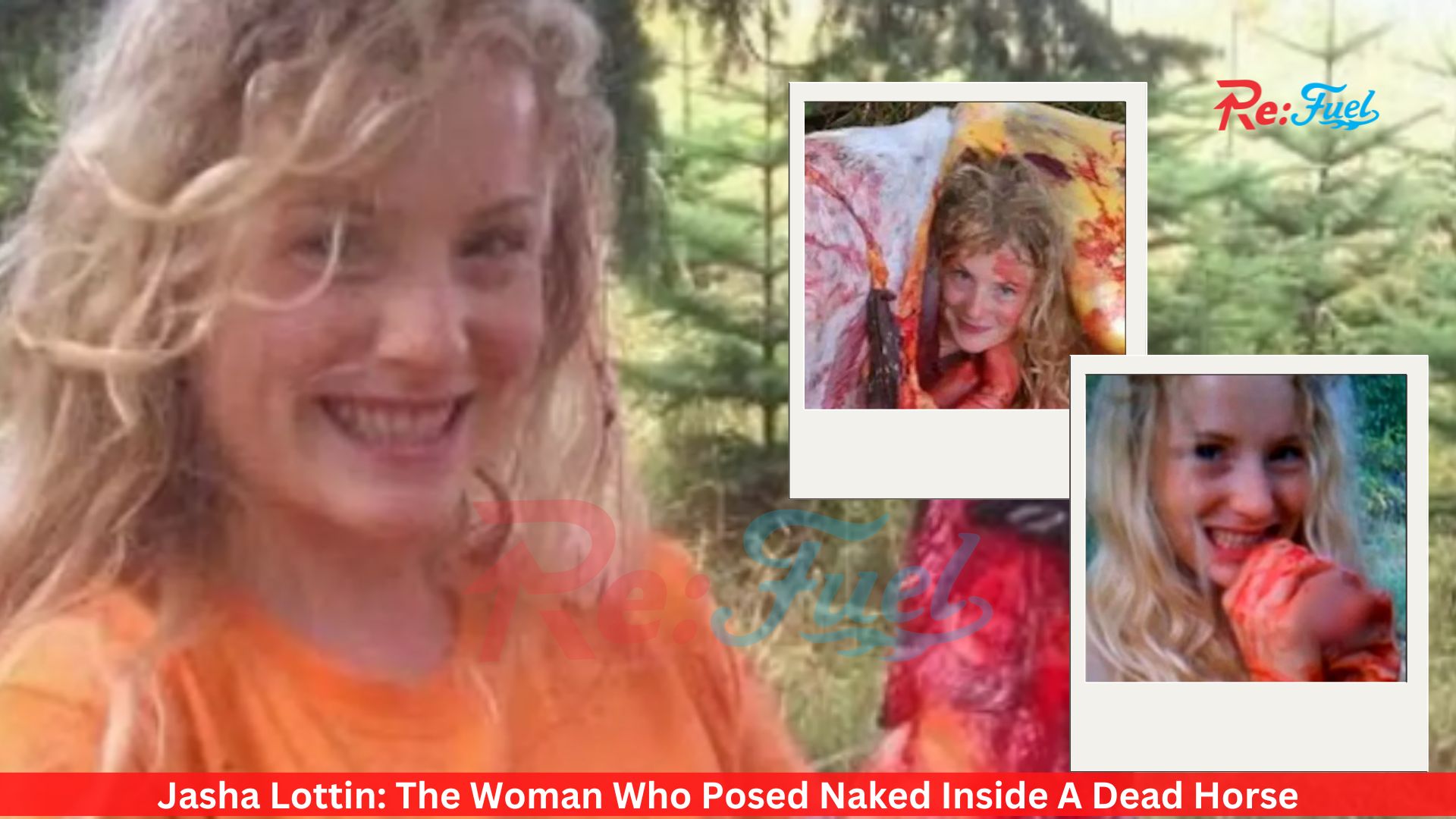 Jasha Lottin: The Woman Who Posed Naked Inside A Dead Horse Was Inspired By Star Wars
