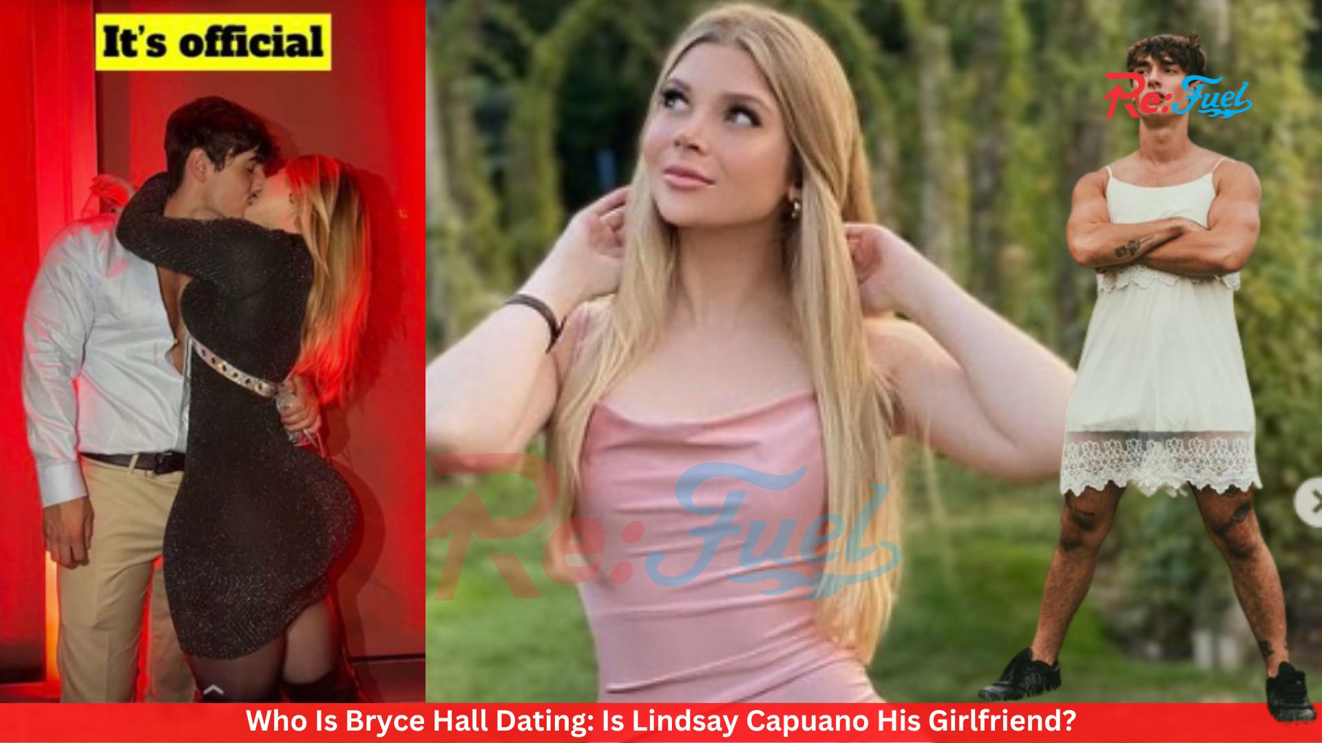 Who Is Bryce Hall Dating: Is Lindsay Capuano His Girlfriend?