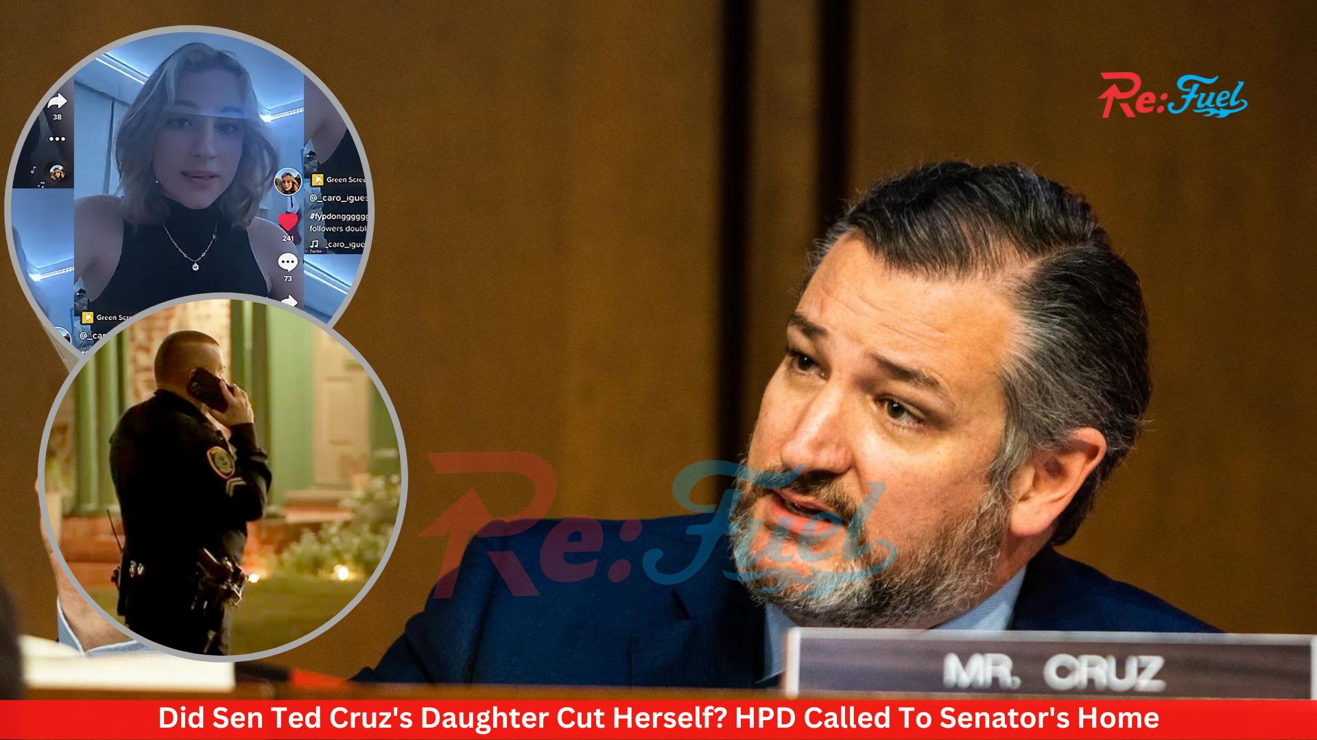 Did Sen Ted Cruz's Daughter Cut Herself? HPD Called To Senator's Home