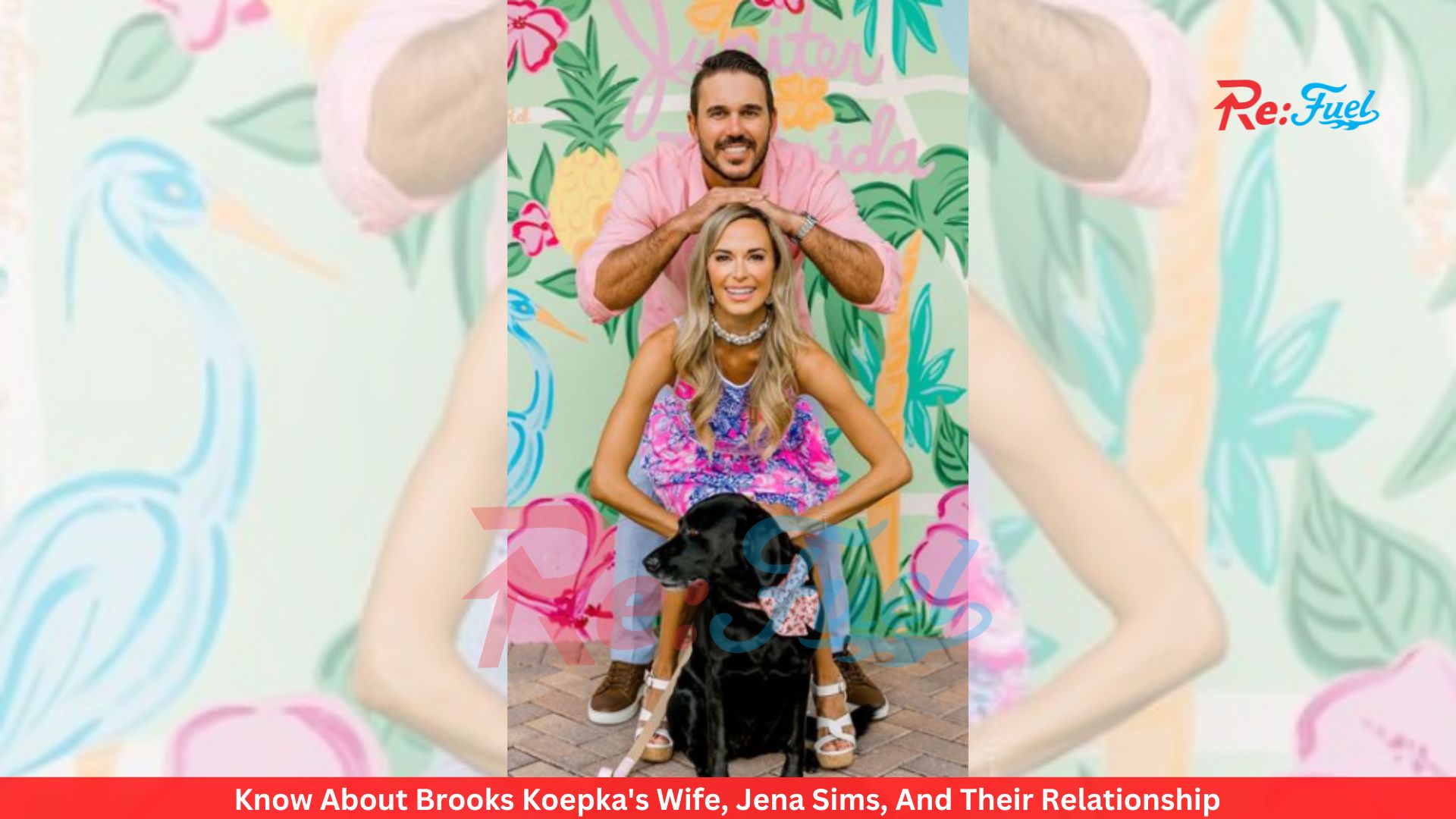 Know About Brooks Koepka's Wife, Jena Sims, And Their Relationship