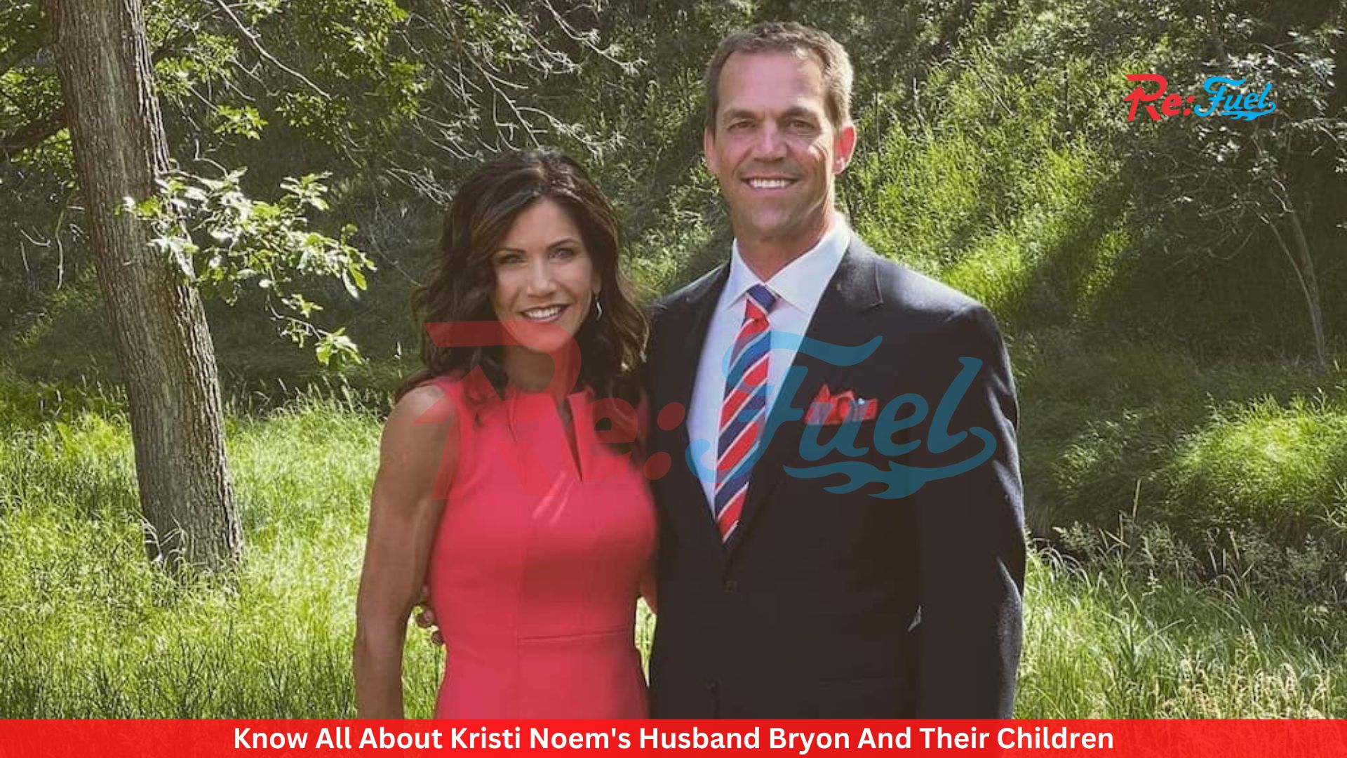 Know All About Kristi Noem's Husband Bryon And Their Children