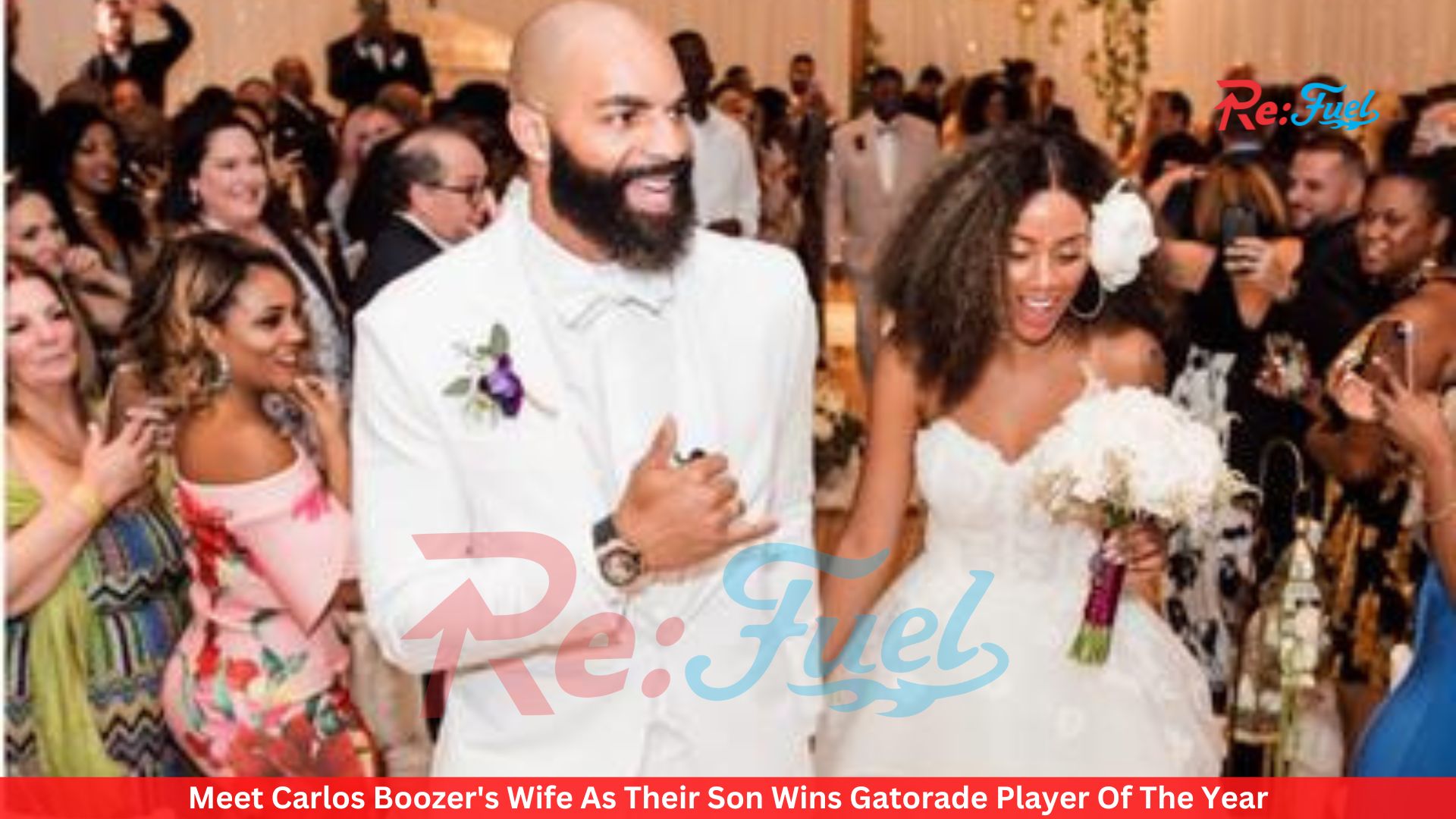 Meet Carlos Boozer's Wife As Their Son Wins Gatorade Player Of The Year