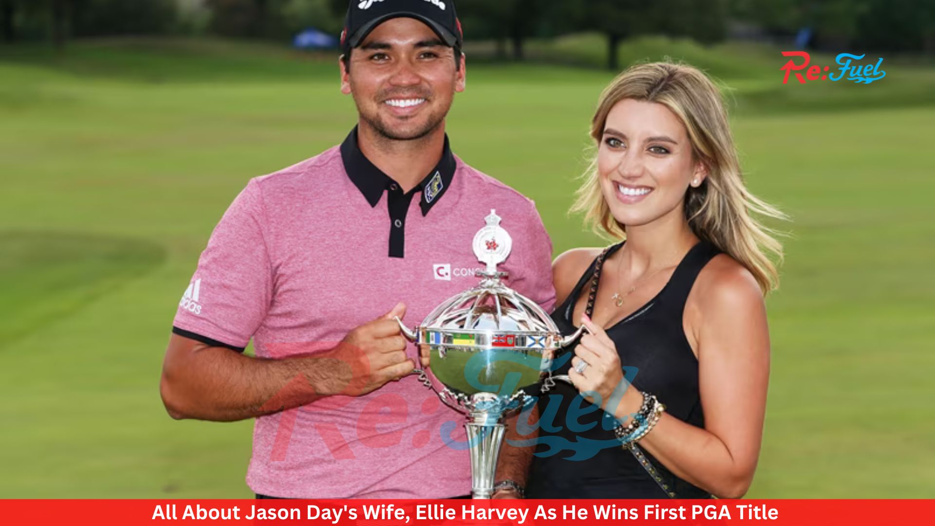 All About Jason Day's Wife, Ellie Harvey As He Wins First PGA Title