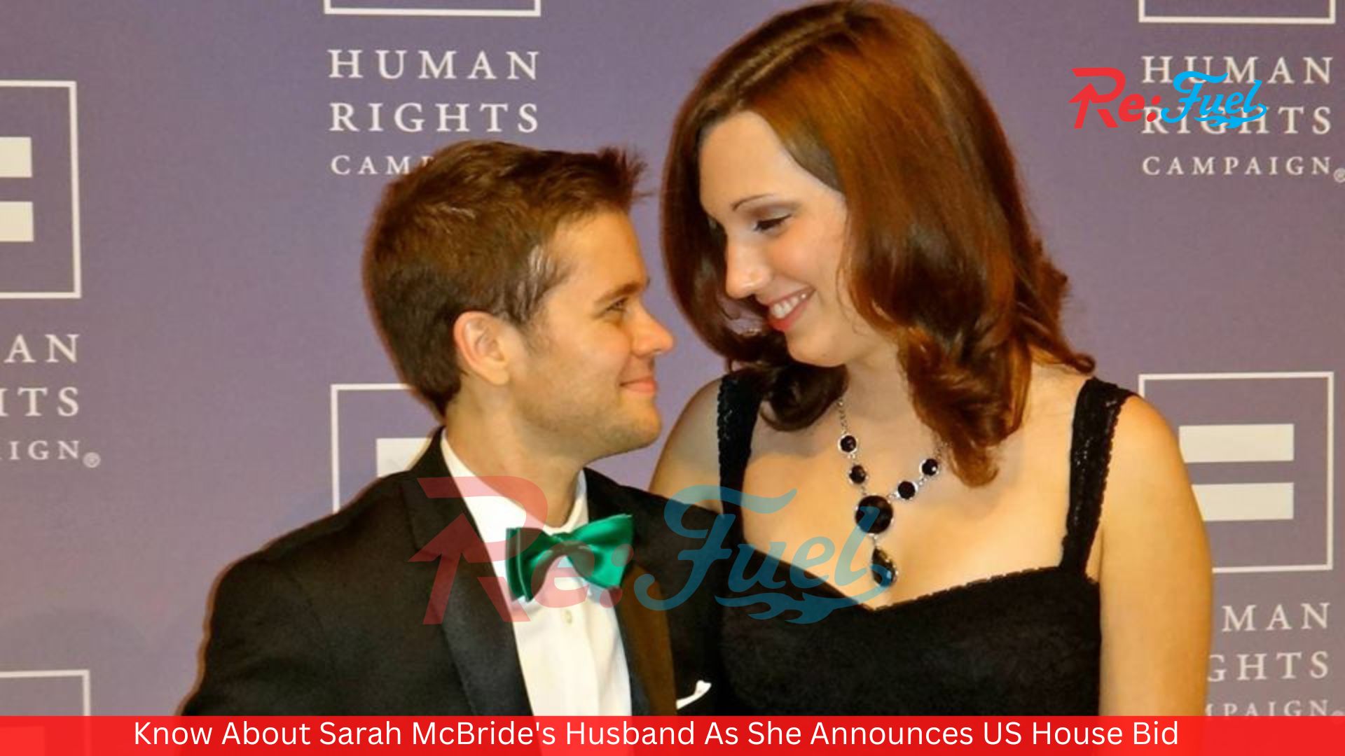 Know About Sarah McBride's Husband As She Announces US House Bid