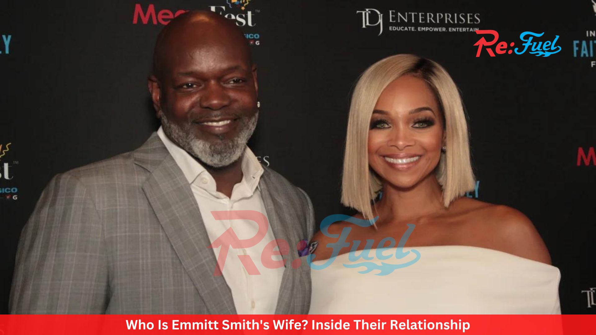 Who Is Emmitt Smith's Wife? Inside Their Relationship