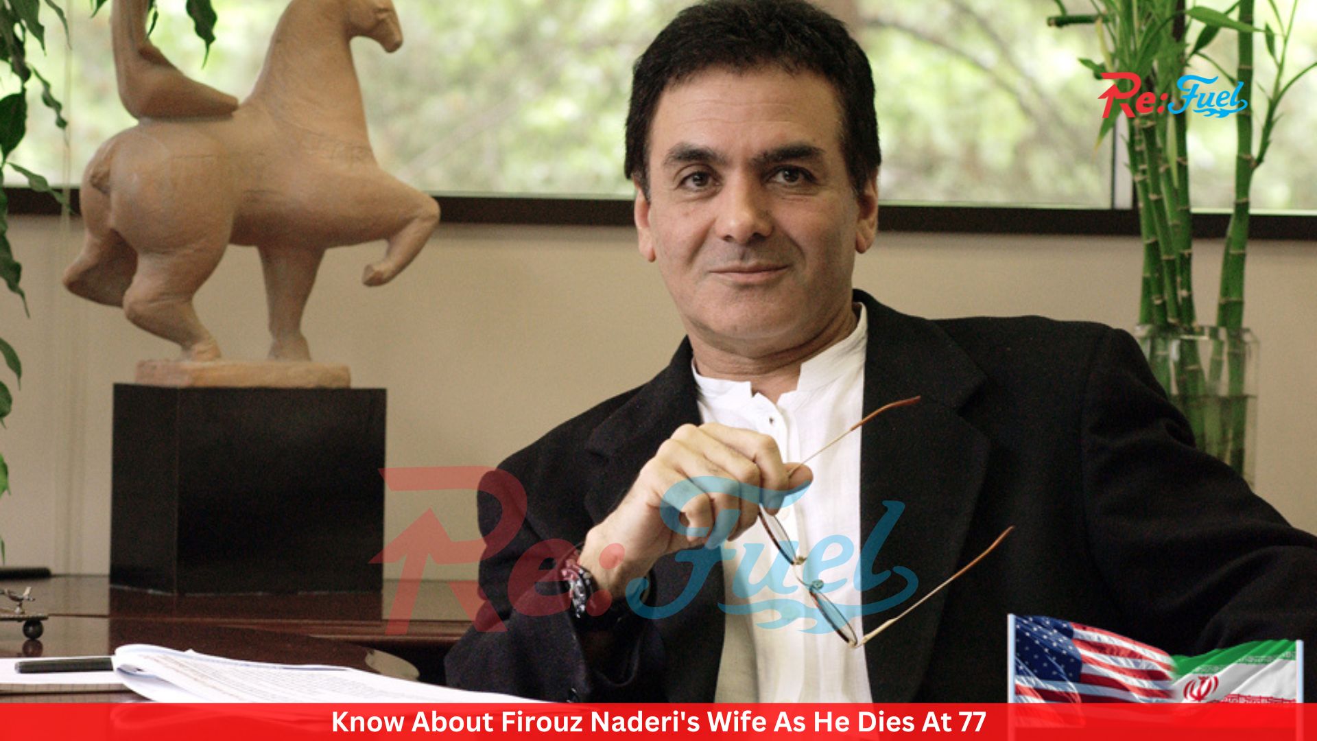 Know About Firouz Naderi's Wife As He Dies At 77