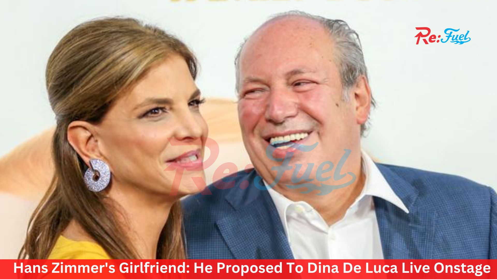 Hans Zimmer's Girlfriend: He Proposed To Dina De Luca Live Onstage