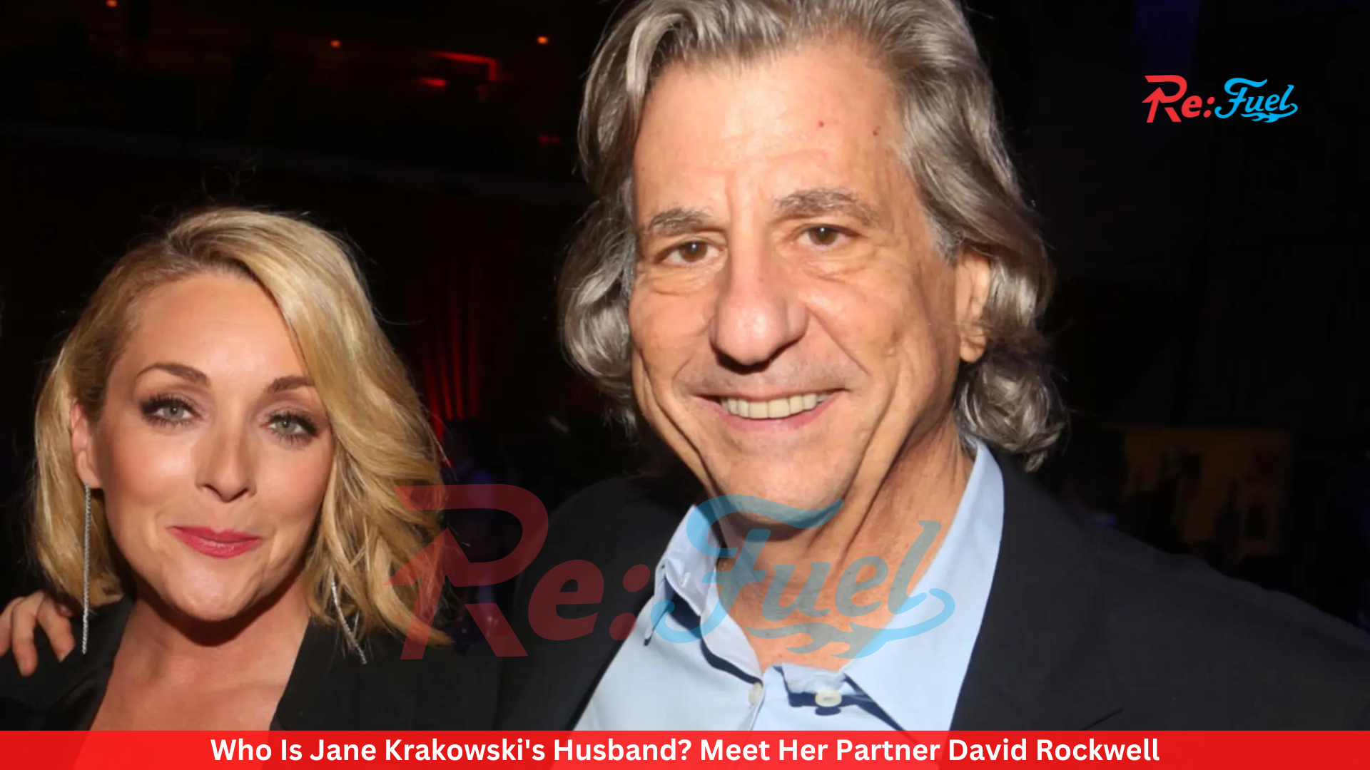 Who Is Jane Krakowski's Husband? Meet Her Partner David Rockwell