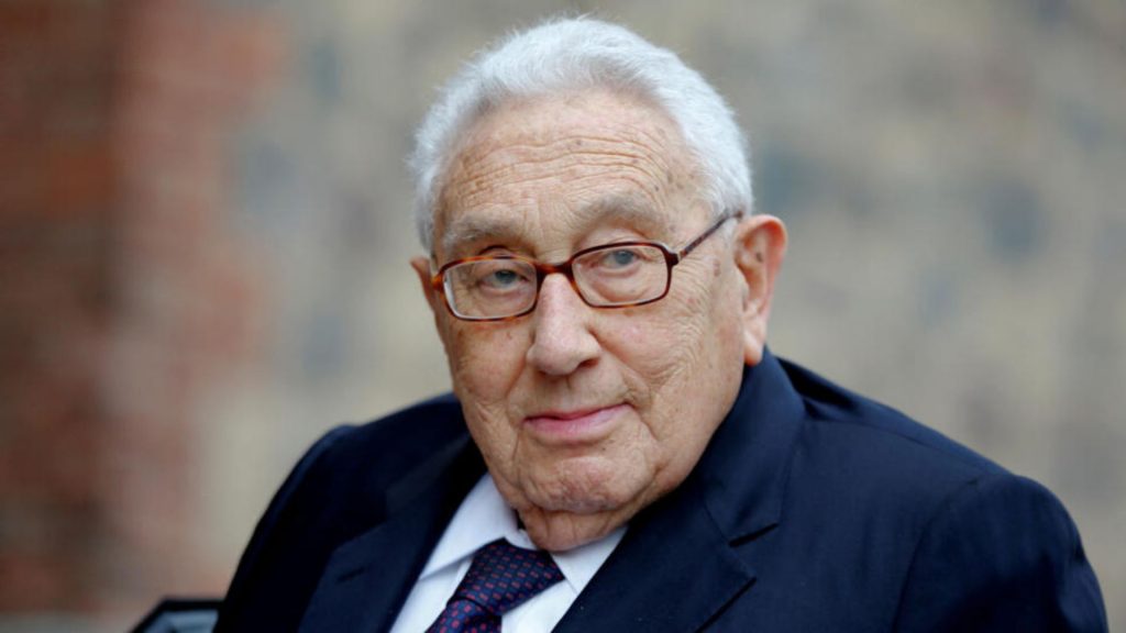 Henry Kissinger, Iconic Diplomat, Dies At 100