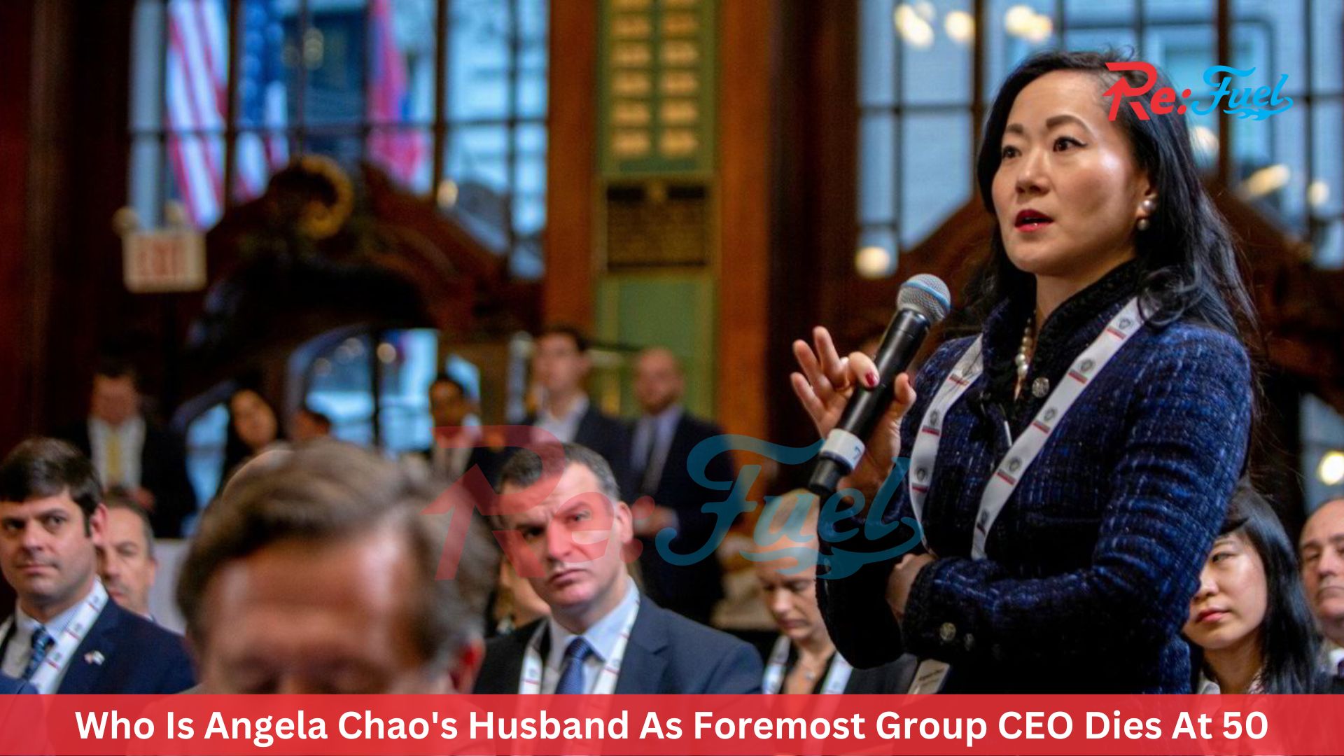 Who Is Angela Chao's Husband As Foremost Group CEO Dies At 50