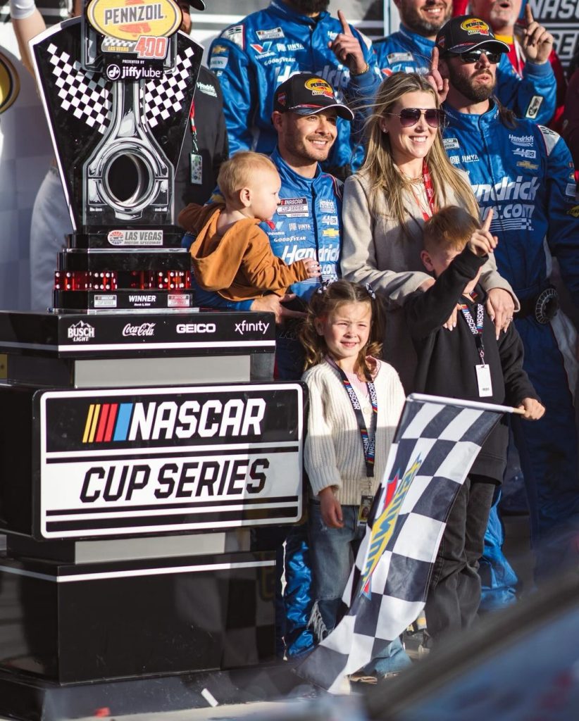 Kyle Larson's Wife & Children: He Wins Las Vegas NASCAR Race